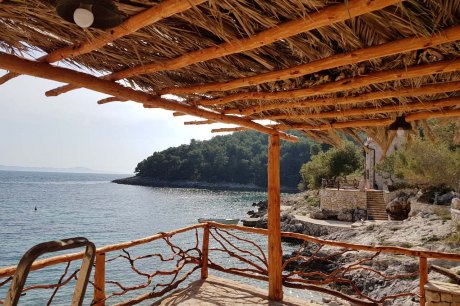 Luxusní vila Golubinka na samotě přímo u moře Hvar Zastražišče